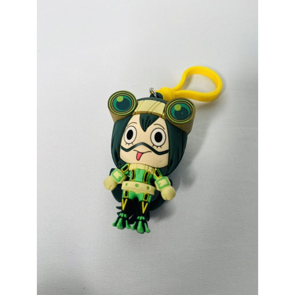 My Hero Academia Boku No Bandai 3D Deformed Mascot Key Chain Figure Tsuyu Asui